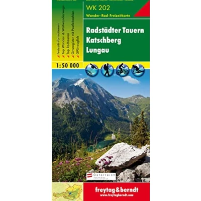 Abbildung von WK 202 Radstädter Tauern Katschberg Lungau, Wanderkarte 1:50.000: Wander , Rad und Freizeitkarte (freytag &amp; berndt Freizeitkarten)