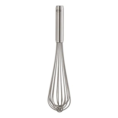 Abbildung von RÖSLE Rührbesen Classic, hochwertiges Rührgerät mit stabilem Rundgriff für Gastronomie, Edelstahl 18/10, spülmaschinengeeignet, Länge 40 cm, Silberfarben
