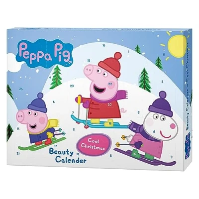 Abbildung von KTN Dr. Neuberger Peppa Pig Bad &amp; Spaß Kalender, Cool Christmas, Adventskalender gefüllt mit Kosmetik und Pflege Produkten
