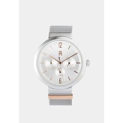 Abbildung von Tommy Hilfiger Chronograph, Damen, Größe: One Size, Silber