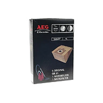 Abbildung von Aeg Staubsaugerbeutel mousy gr51 packung 4 stück + 1 filter 9001667402