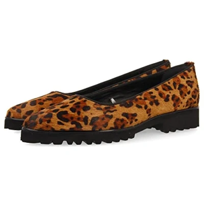 Abbildung von GIOSEPPO Damen Ruka Ballerinas, Leopard, 39 EU
