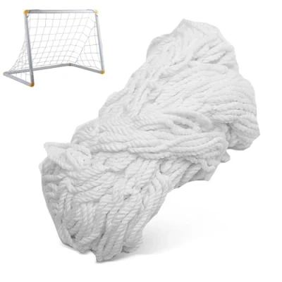 Abbildung von DEWIN Fußballtornetze, Tornetz Widerstehen der Auswirkungen von Schüssen für Torpfostenrahmen in Voller Größe (8 * 6ft)