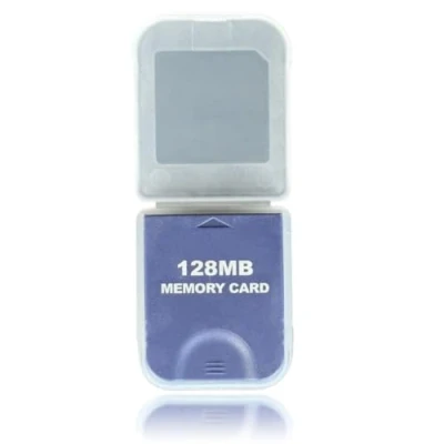 Abbildung von WICAREYO 128M Speicherkarte Memory Card mit Hoher Kapazität Paket Für Wii NGC Gamecube Konsole,Lila