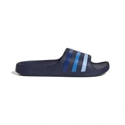 Abbildung von adidas Performance Adilette AQUA Unisex Hausschuh für Kinder, Größe: 30, Dark blue/team royal blue/glow blue Schuhe