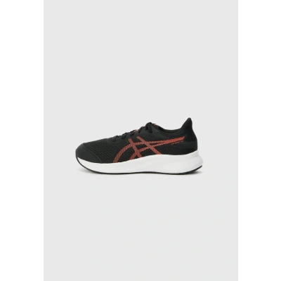 Abbildung von Asics Patriot 13 Unisex Laufschuh Straße für Kinder, Größe: 37, Black/flash red Schuhe
