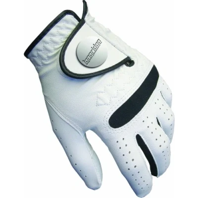 Abbildung von Longridge Allwetter Golfhandschuh für Damen Weiß Größe L