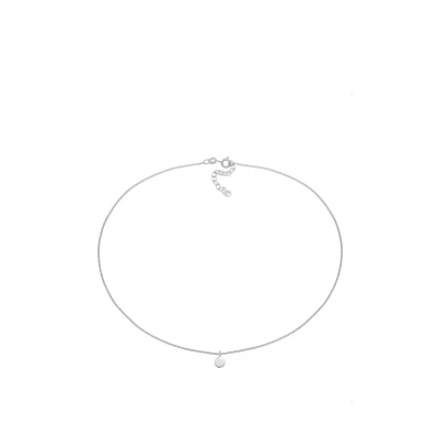 Abbildung von Elli Basic COIN Halskette, Damen, Größe: 36, Silber