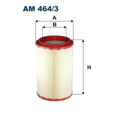 Abbildung von FILTRON AM 464/3 Luftfilter 391 247 Filtereinsatz
