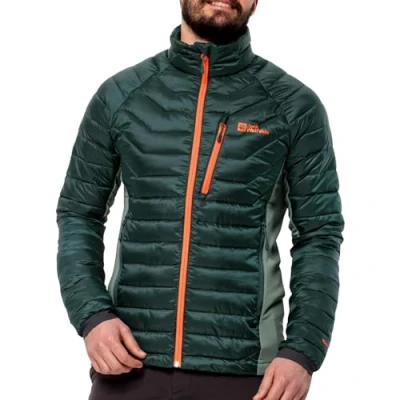 Abbildung von Jack Wolfskin Herren Routeburn Pro Ins JKT M Jacke, Black Olive, S
