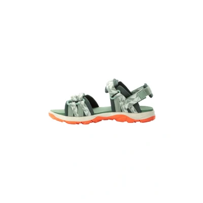 Abbildung von Jack Wolfskin 2 IN 1 Trekkingsandale für Kinder, Größe: 28, Mint leaf Schuhe
