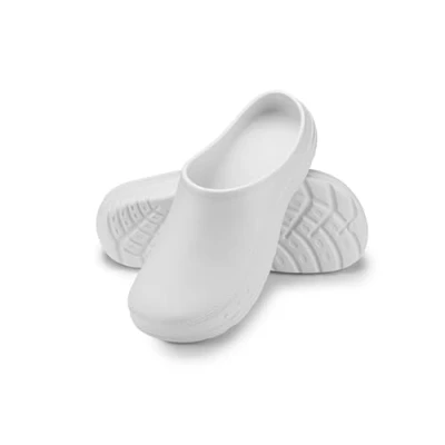 Abbildung von ESTRO Gartenschuhe Damen Clogs Geschlossen Gartenclogs Herren Unisex Gummischuhe Leicht Garten CC01 (38, Weiß)