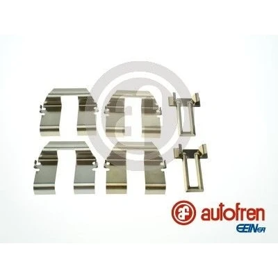 Abbildung von AUTOFREN SEINSA D42960A Zubehörsatz, Scheibenbremsbelag Hinterachse VOLKSWAGEN: Transporter 4 Bus, Sharan I, 4, SEAT: Alhambra I