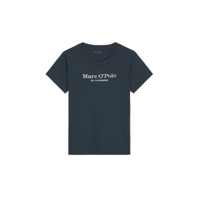 Abbildung von Marc O&#039;Polo MIX Match Tshirt print, Damen, Größe: Small, Blau