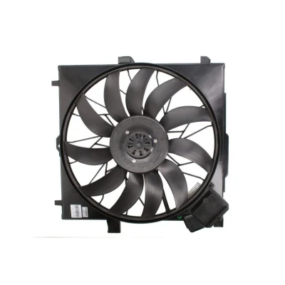 Abbildung von NRF 47732 Lüfter 530 12 850 mit Kühlerlüfterrahmen (Zarge), bürstenloser Motor