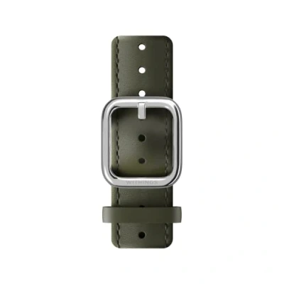 Abbildung von WITHINGS Premium Lederarmband für ScanWatch, Steel HR, HR Sport, Move ECG, und