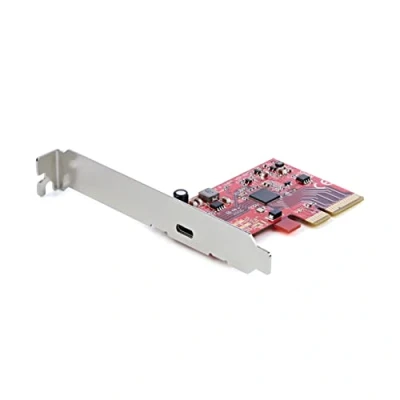 Abbildung von StarTech.com 1 Port USB C PCIe Adapter SuperSpeed 20 Gbit/s PCI Express 3.0 x4 Host Controller Karte Win/Linux/macOS (PEXUSB321C)