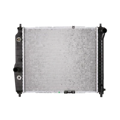 Abbildung von NRF 53638 Kühler, Motorkühlung Aluminium 480 418 16 Kühlrippen gelötet CHEVROLET: Aveo / Kalos Hatchback