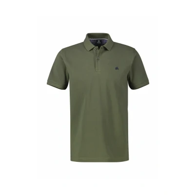 Abbildung von LERROS Poloshirt, mit Logo Stickerei