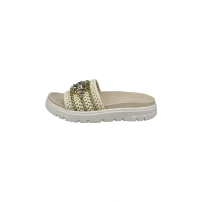Abbildung von TT.BAGATT Pantolette flach, Damen, Größe: 36, Weiß Schuhe