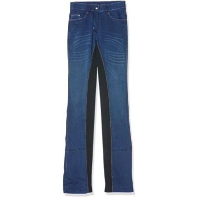 Abbildung von HKM Jodhpur Reithose Summer Denim Jeansblau/Dunkelblau 46