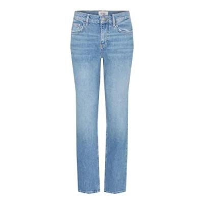 Abbildung von Vero Moda Women&#039;s VMSELMA HR Flared Slit Jeans RA336 Hose, Medium Blue Denim, 29W / 30L