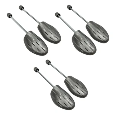 Abbildung von DELFA Comfort Kunststoff Schuhspanner Größe 35 38 Set aus 3 Paar Schuhformer Schuhstrecker mit Spiralfeder für bequeme Damenschuhe und Sneaker