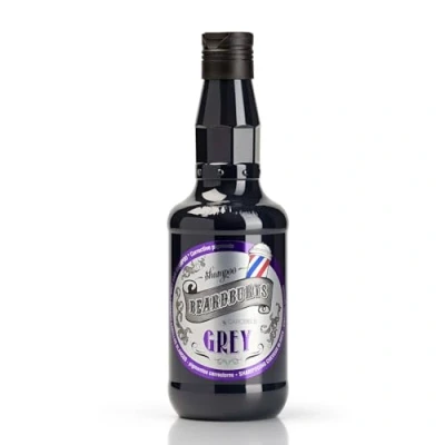 Abbildung von Beardburys Grauhaar Shampoo für Männer, Anti Gelbstich Effekt, verstärkt den natürlichen Grauton, sulfatfrei, feuchtigkeitsspendende Formel, ideal die tägliche Anwendung, 330 ml