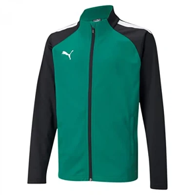 Abbildung von puma Teamliga Trainingsjacke für Kinder, Größe: 164, Pepper green / black