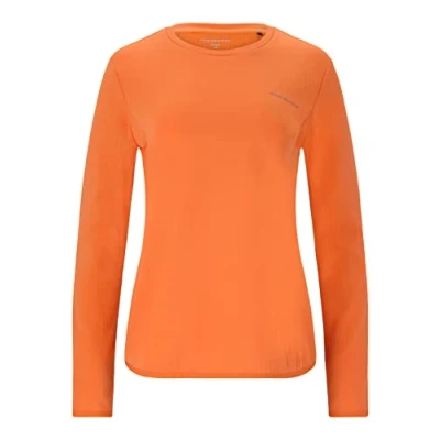 Abbildung von Endurance Midlayer Langarmshirt, Damen, Größe: 46, Tangerine