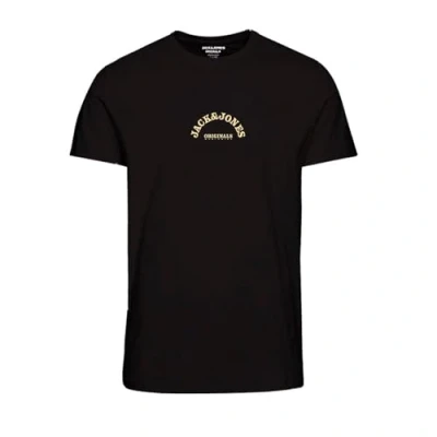 Abbildung von JACK &amp; JONES Herren Jormarbella Tee Ss Crew Neck 2 FST T Shirt, Schwarz, S