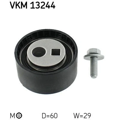 Abbildung von SKF VKM 13244 Spannrolle, Zahnriemen mit Befestigungsmaterial
