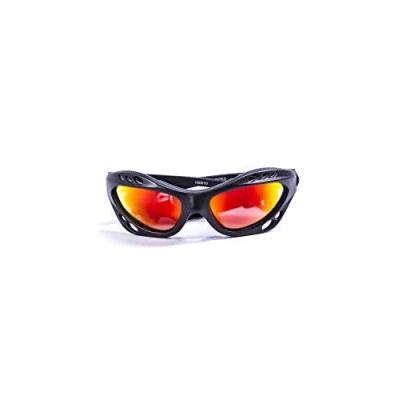 Abbildung von OCEAN SUNGLASSES Cumbuco lunettes de soleil polarisÃBlackrolles Monture : Noir Mat Verres Revo Jaune (15001.0)