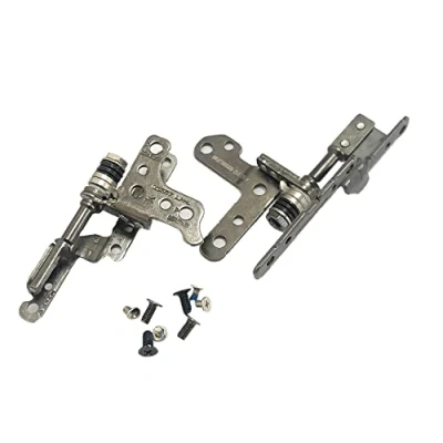 Abbildung von Gintai LCD Scharnier Set Links + Rechts Ersatz für Lenovo Ideapad 5 15IIL05 81YK 15ARE05 81YQ 15ITL05 82FG,mit 8 Schrauben