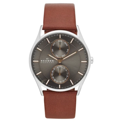 Abbildung von Skagen Uhr, Herren, Größe: One Size, Braun