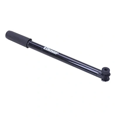 Abbildung von Fahrrad Pumpe, Luftpumpe für alle Ventile, schwarz 35cm, F 45124