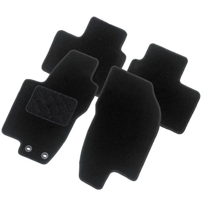 Abbildung von AutoStyle TM KI529 Fußmattensatz Textil vorne und hinten 4 schwarz KIA: RIO 3