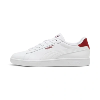 Abbildung von Puma Smash 3.0 Sneaker low, Größe: 43, White/peaceful blue Leder und lederimitat