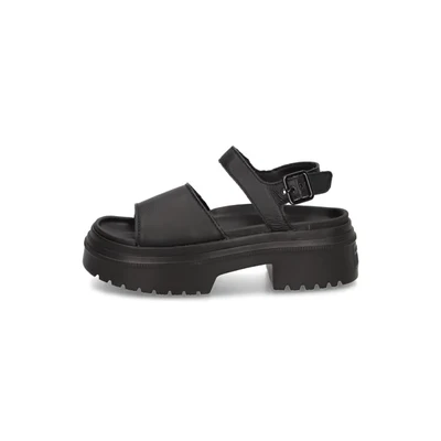 Abbildung von Converse Chuck Taylor Plateausandalette, Damen, Größe: 38, Black Leder