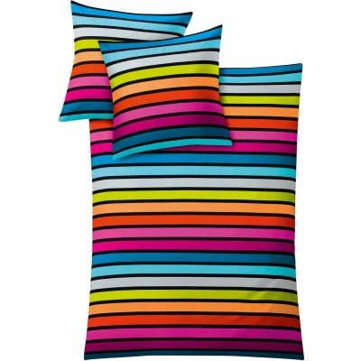 Abbildung von Kleine Wolke 6109148952 Bettwäsche Rimini, 135 x 200 cm, Farbe Multicolor
