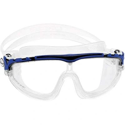 Abbildung von Cressi SKYLIGHT BRILLE SIL, KLAR/RAHMEN SCHWARZ BLAU