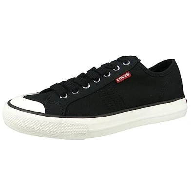 Abbildung von Levi&#039;s Damen Hernandez S Sneaker, Schwarz (Regular black), 39 EU