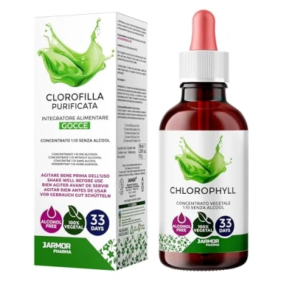 Abbildung von Flüssige Chlorophyll Tropfen Mit Gereinigtem Wasser Ohne Zusatzstoffe, Liquid Chlorophylltropfen 100 ml (1.980 Tropfen) J.Armor Pharma (Chlorophyll)