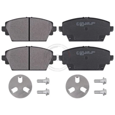 Abbildung von A.B.S. 37205 Bremsbelagsatz ohne integrierten Verschleißsensor HONDA: Accord 6 Limousine, NISSAN: Almera Tino, MG: MG ZR Hatchback