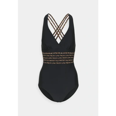 Abbildung von Lascana Swimsuit Young Adele Badeanzug, Damen, Größe: 36xB, Black