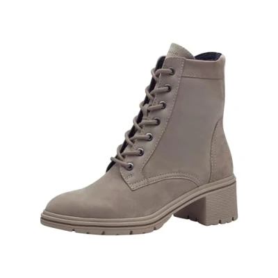 Abbildung von Tamaris Schnürstiefelette, Damen, Größe: 40, Taupe Schuhe