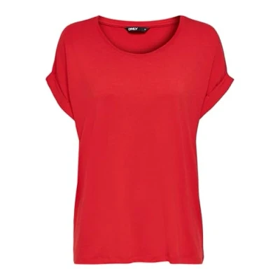 Abbildung von ONLY Onlmoster NOOS JRS Tshirt basic, Damen, Größe: Medium, High risk red
