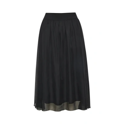 Abbildung von Saint Tropez Alinienrock, Damen, Größe: XS, Black