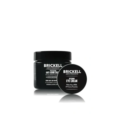 Abbildung von Brickell Men&#039;s Ultimate Anti Aging Routine Nachtcreme &amp; Augencreme gegen Falten und Augenringe Creme Tränensäcke geschwollene Augen Natürlich organisch Parfümiert