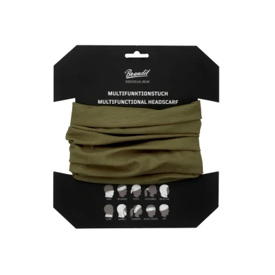 Abbildung von Brandit Multifunktionstuch Schlauchschal, Größe: One Size, Olive
